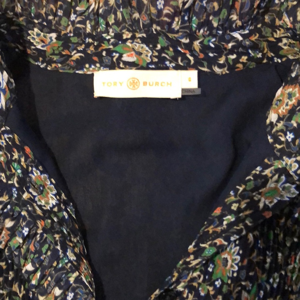 Tory Burch Deneuve Floral-Print Soleil Dress NWOT - Picture 12 of 16